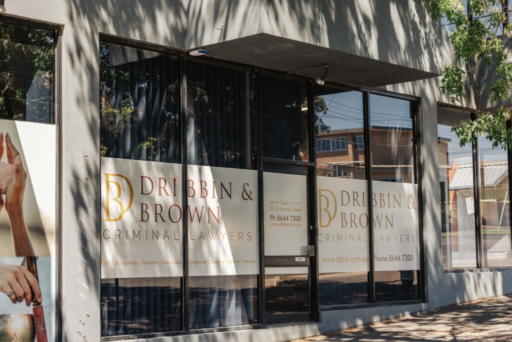 Dribbin and Brown Criminal Lawyers